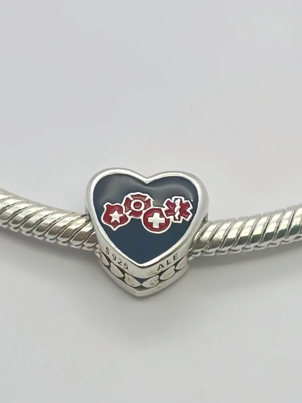 Pandora Las Vegas Strong First Responder Charm Police Fire EMT Nurse Doc
